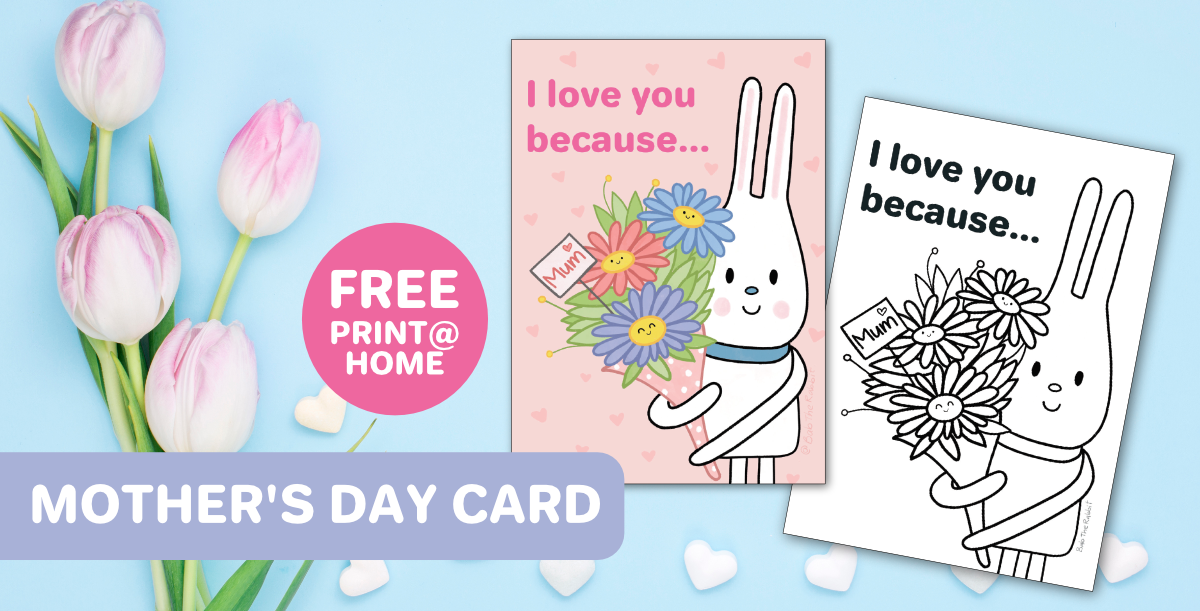 Free mother's day card printable
