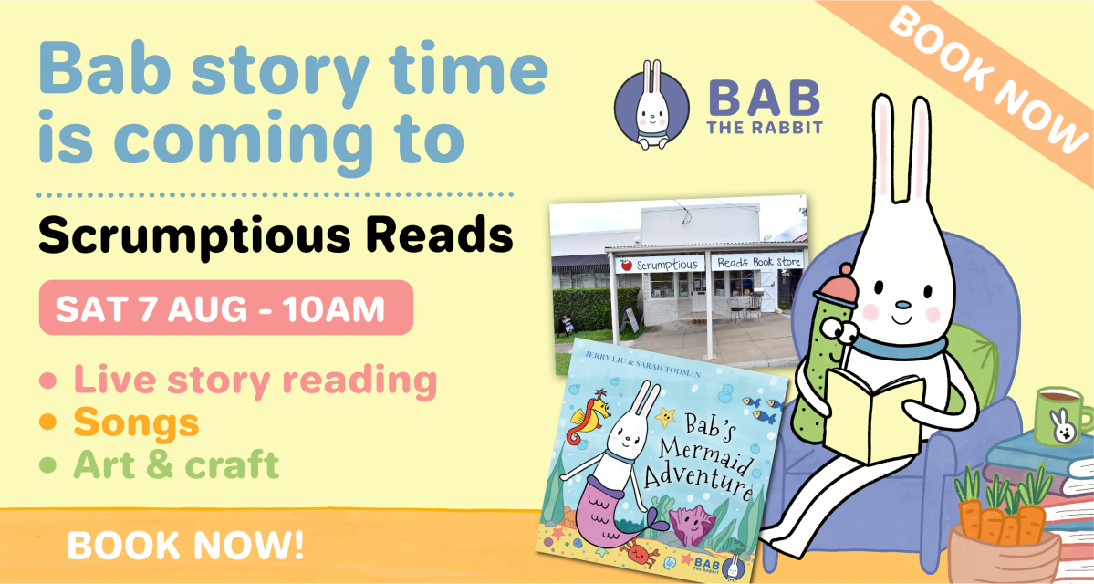Bab story time is coming to Scrumptious Reads